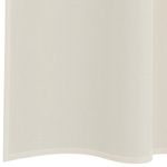 Casa si Gradina - Textile si covoare - Perdele si draperii - Perdele - Perdele din voile cu tabla 2 buc crem, mărime 140x140 cm - Infinity.ro