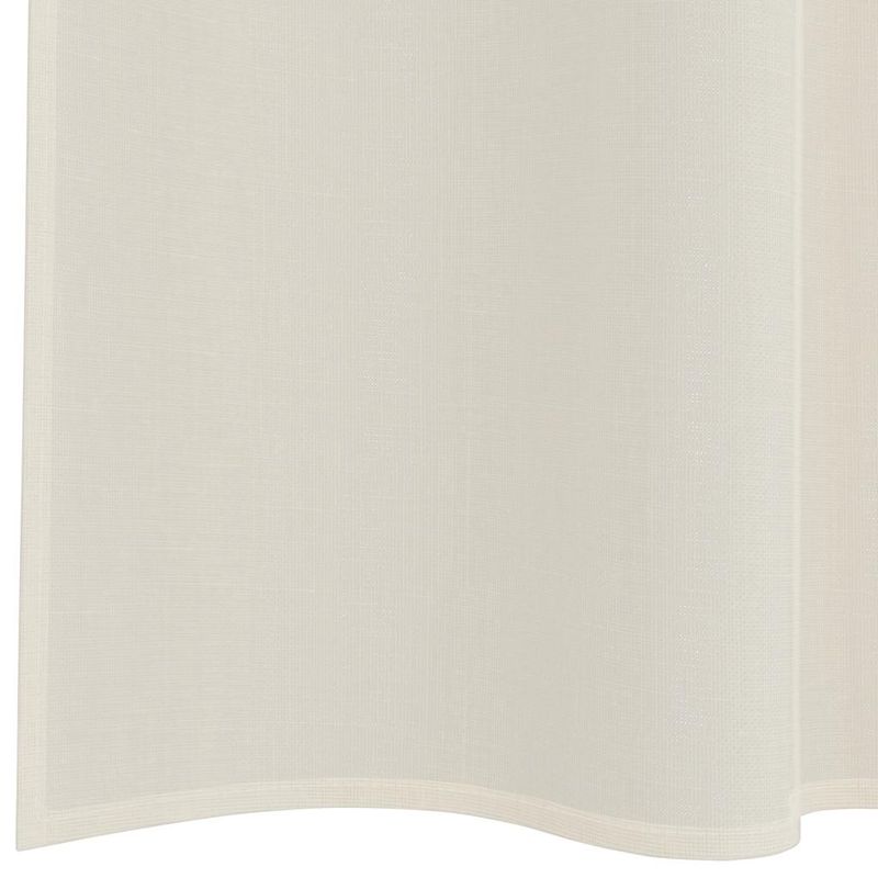 Casa si Gradina - Textile si covoare - Perdele si draperii - Perdele - Perdele din voile cu tabla 2 buc crem, mărime 140x140 cm - Infinity.ro