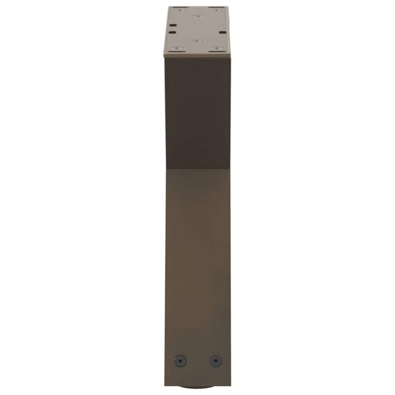 Casa si Gradina - Mobilier - Feronerie si accesorii mobila - Picioare masuta de cafea 2 buc Otel natural 40x(30-31,3)cm Otel - Infinity.ro
