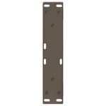 Casa si Gradina - Mobilier - Feronerie si accesorii mobila - Picioare masuta de cafea 2 buc Otel natural 40x(30-31,3)cm Otel - Infinity.ro
