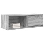 Casa si Gradina - Mobilier - Comode si corpuri - Comode - Dulap TV Gri Sonoma 80x31x25,5 cm lemn prelucrat - Infinity.ro