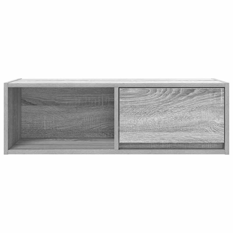 Casa si Gradina - Mobilier - Comode si corpuri - Comode - Dulap TV Gri Sonoma 80x31x25,5 cm lemn prelucrat - Infinity.ro