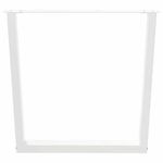 Casa si Gradina - Mobilier - Feronerie si accesorii mobila - Picioare pentru masa in forma de V 2 buc alb otel - Infinity.ro