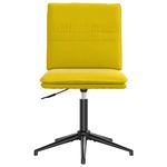 Casa si Gradina - Mobilier - Scaune si fotolii - Scaune - Scaune de bucatarie, 2 buc., galben, catifea - Infinity.ro