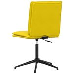 Casa si Gradina - Mobilier - Scaune si fotolii - Scaune - Scaune de bucatarie, 2 buc., galben, catifea - Infinity.ro