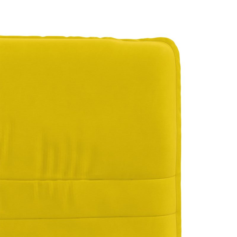 Casa si Gradina - Mobilier - Scaune si fotolii - Scaune - Scaune de bucatarie, 2 buc., galben, catifea - Infinity.ro