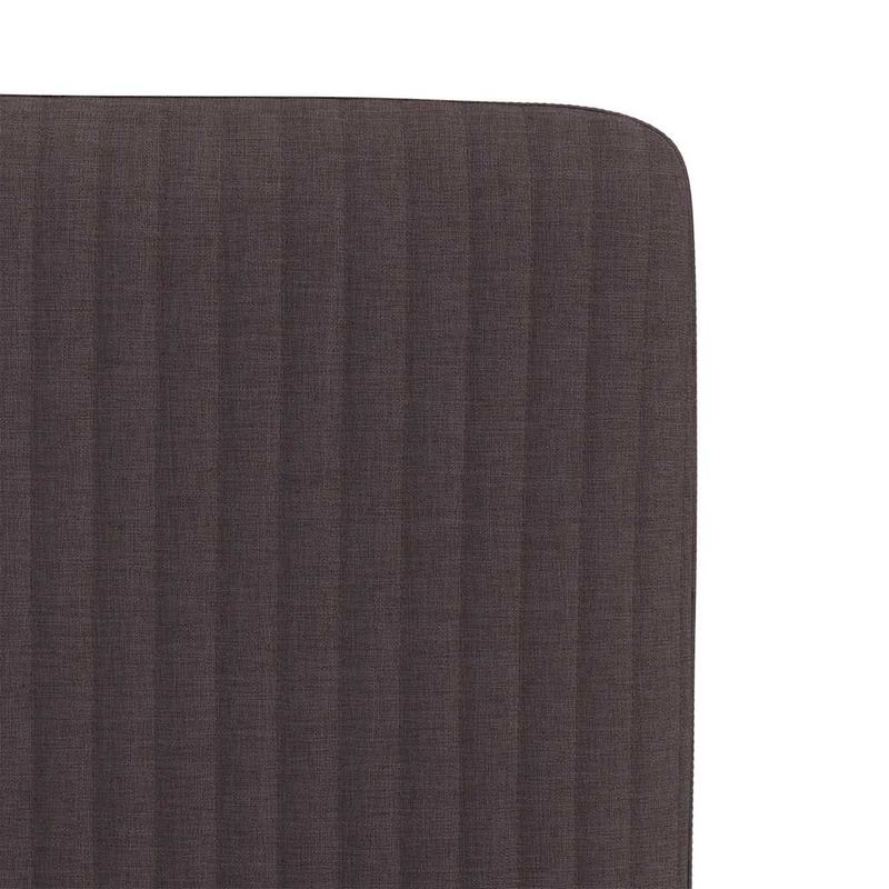 Casa si Gradina - Mobilier - Scaune si fotolii - Scaune - Scaune de bucatarie, 4 buc., maro inchis, material textil - Infinity.ro