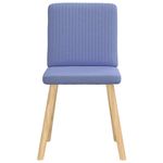 Casa si Gradina - Mobilier - Scaune si fotolii - Scaune - Scaune de sufragerie 6 buc tesatura Jeans Blue - Infinity.ro