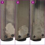 Casa si Gradina - Mobilier - Feronerie si accesorii mobila - Picioare pentru masa in forma de V 3 buc Otel natural Otel - Infinity.ro