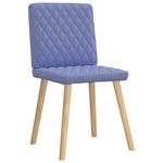 Casa si Gradina - Mobilier - Scaune si fotolii - Scaune - Scaune de sufragerie 4 buc tesatura Jeans Blue - Infinity.ro