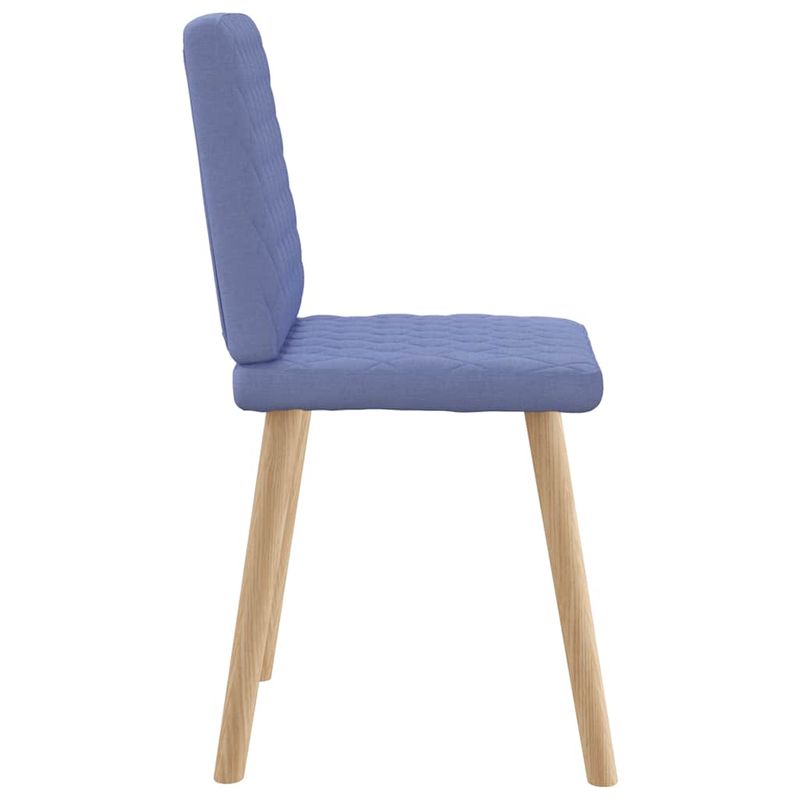 Casa si Gradina - Mobilier - Scaune si fotolii - Scaune - Scaune de sufragerie 4 buc tesatura Jeans Blue - Infinity.ro