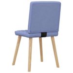 Casa si Gradina - Mobilier - Scaune si fotolii - Scaune - Scaune de sufragerie 4 buc tesatura Jeans Blue - Infinity.ro