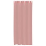 Casa si Gradina - Textile si covoare - Perdele si draperii - Perdele - Perdele Voile cu Oelii 2 buc Roz 140x245 cm - Infinity.ro