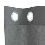 Casa si Gradina - Textile si covoare - Perdele si draperii - Perdele - Perdele Voile cu Oelii 2 buc Gri inchis 140x225 cm - Infinity.ro