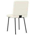 Casa si Gradina - Mobilier - Scaune si fotolii - Scaune - Scaune de bucatarie, 4 buc., crem, catifea - Infinity.ro
