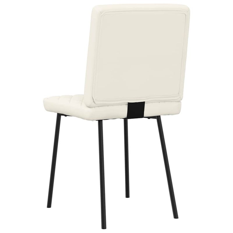 Casa si Gradina - Mobilier - Scaune si fotolii - Scaune - Scaune de bucatarie, 4 buc., crem, catifea - Infinity.ro