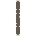 Casa si Gradina - Mobilier - Feronerie si accesorii mobila - Picioare masuta de cafea 2 buc Otel natural 50x(42-43,3)cm Otel - Infinity.ro