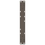 Casa si Gradina - Mobilier - Feronerie si accesorii mobila - Picioare masuta de cafea 2 buc Otel natural 60x(42-43,3)cm Otel - Infinity.ro