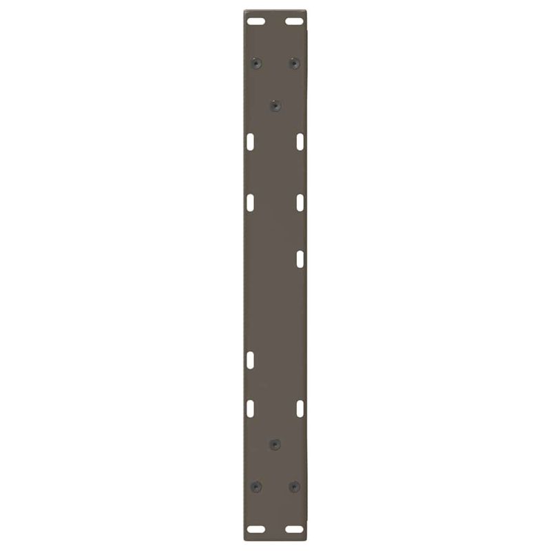 Casa si Gradina - Mobilier - Feronerie si accesorii mobila - Picioare masuta de cafea 2 buc Otel natural 60x(42-43,3)cm Otel - Infinity.ro
