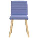 Casa si Gradina - Mobilier - Scaune si fotolii - Scaune - Scaune de sufragerie 4 buc tesatura Jeans Blue - Infinity.ro