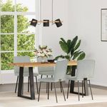 Casa si Gradina - Mobilier - Scaune si fotolii - Scaune - Scaune de bucatarie, 4 buc., gri deschis, catifea - Infinity.ro