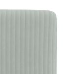 Casa si Gradina - Mobilier - Scaune si fotolii - Scaune - Scaune de bucatarie, 4 buc., gri deschis, catifea - Infinity.ro