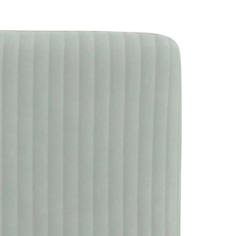 Casa si Gradina - Mobilier - Scaune si fotolii - Scaune - Scaune de bucatarie, 4 buc., gri deschis, catifea - Infinity.ro