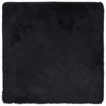 Casa si Gradina - Textile si covoare - Covoare - Covoare casa - Covor shaggy cu pom inalt, NAVARRA, negru, 160x160cm, poliester, formă pătrat - Infinity.ro