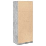 Casa si Gradina - Mobilier - Dulapuri si sifoniere - Sifoniere - Sifonier, gri beton, 80x50x200 cm, lemn prelucrat, cantitate 2 sertare - Infinity.ro