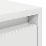 Casa si Gradina - Mobilier - Mese si birouri - Masute de cafea - Masuta de cafea cu sertare alb 70,5x70x40 cm - Infinity.ro