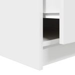 Casa si Gradina - Mobilier - Mese si birouri - Masute de cafea - Masuta de cafea cu sertare alb 70,5x70x40 cm - Infinity.ro