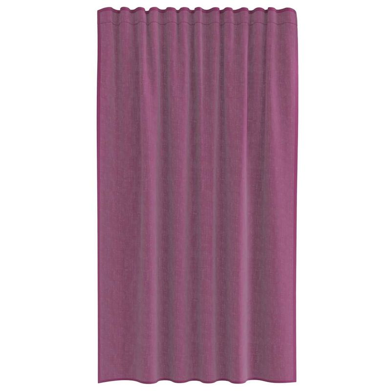 Casa si Gradina - Textile si covoare - Perdele si draperii - Perdele - Perdele Voile cu Bucle 2 buc Violet 140x175 cm - Infinity.ro