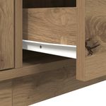 Casa si Gradina - Mobilier - Comode si corpuri - Comode - Dulap TV cu lumini LED Artisan Stejar 160,5x41x50 cm - Infinity.ro
