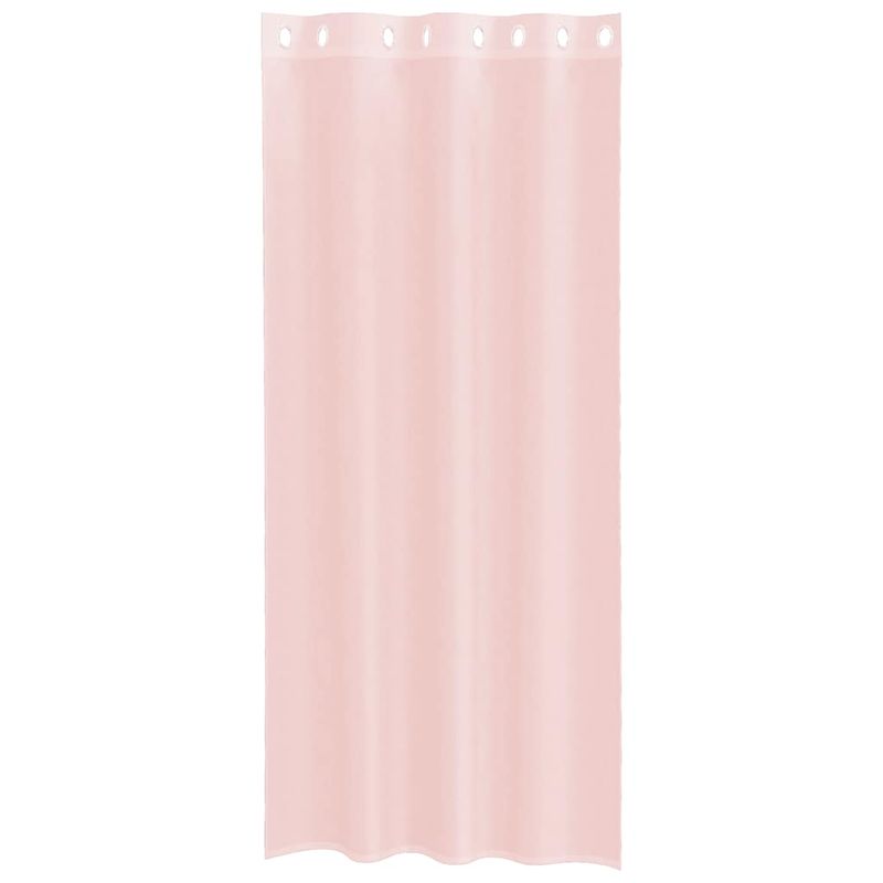 Casa si Gradina - Textile si covoare - Perdele si draperii - Perdele - Perdele Voile cu Oelii 2 buc Roz deschis 140x225 cm - Infinity.ro