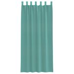Casa si Gradina - Textile si covoare - Perdele si draperii - Perdele - Perdele Voile cu buzunare pentru bare 2 buc Turcoaz, mărime 140x225 cm - Infinity.ro