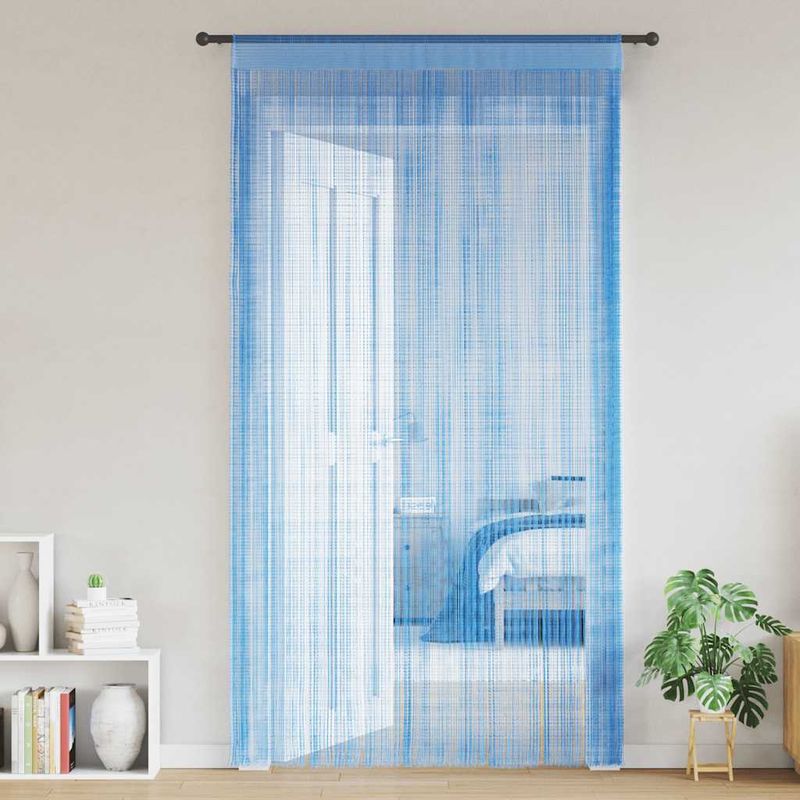 Casa si Gradina - Textile si covoare - Perdele si draperii - Perdele - Perdele sir 2 buc Albastru deschis 100x250 cm - Infinity.ro