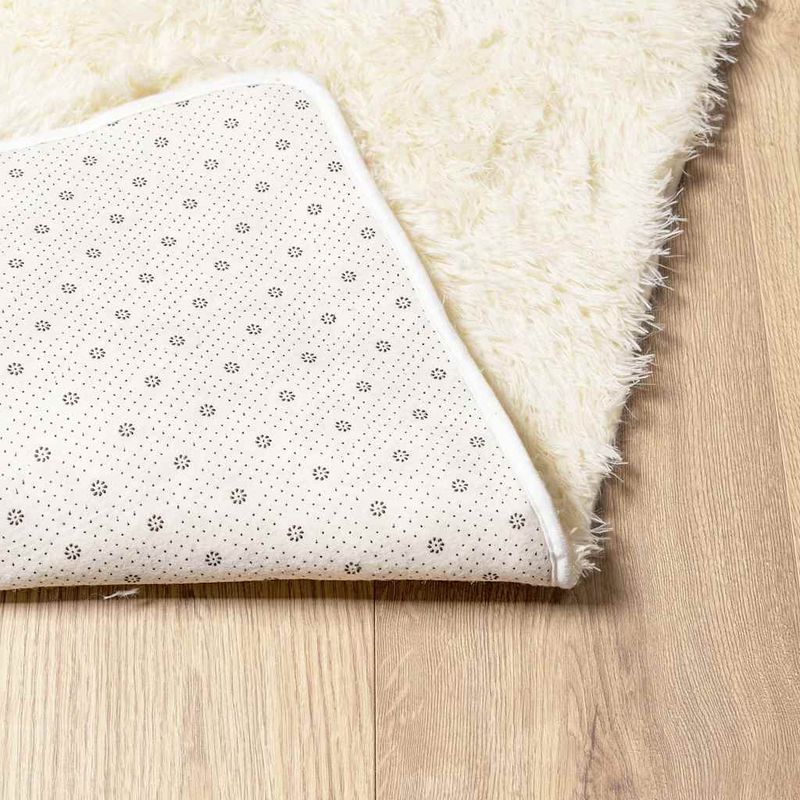 Casa si Gradina - Textile si covoare - Covoare - Covoare casa - Covor shaggy cu pom inalt, NAVARRA, crem, 200x200 cm, poliester, formă pătrat - Infinity.ro