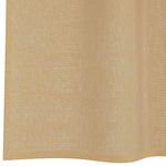 Casa si Gradina - Textile si covoare - Perdele si draperii - Perdele - Perdele Voile cu Oelii 2 buc nisip, mărime 140x260 cm - Infinity.ro