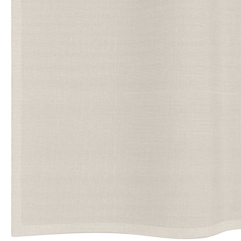 Casa si Gradina - Textile si covoare - Perdele si draperii - Perdele - Perdele Voile cu Oelii 2 buc Crem 140x175 cm - Infinity.ro