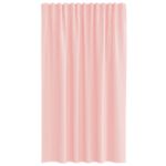 Casa si Gradina - Textile si covoare - Perdele si draperii - Perdele - Perdele Voile cu Bucle 2 buc Roz 140x140 cm - Infinity.ro