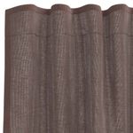 Casa si Gradina - Textile si covoare - Perdele si draperii - Perdele - Perdele Voile cu tabla 2 buc Maro, mărime 140x260 cm - Infinity.ro