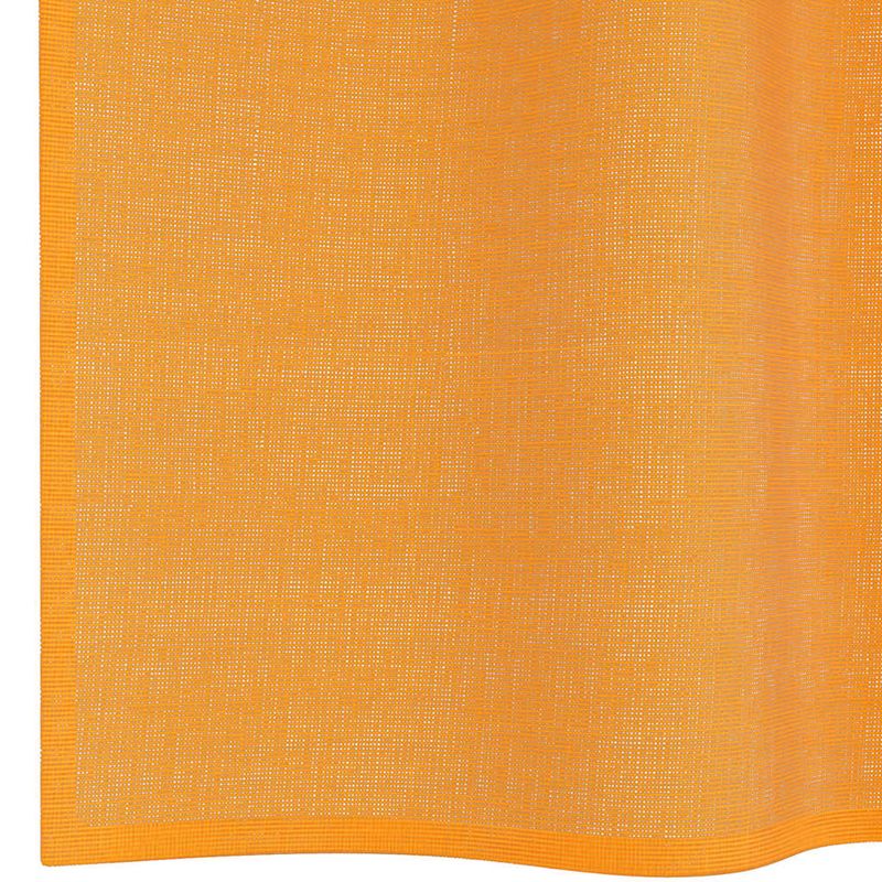 Casa si Gradina - Textile si covoare - Perdele si draperii - Perdele - Perdele Voile cu Oelii 2 buc Portocaliu 140x225 cm - Infinity.ro