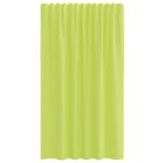 Casa si Gradina - Textile si covoare - Perdele si draperii - Perdele - Perdele din voile cu tabla 2 buc verde mar, mărime 140x175 cm - Infinity.ro