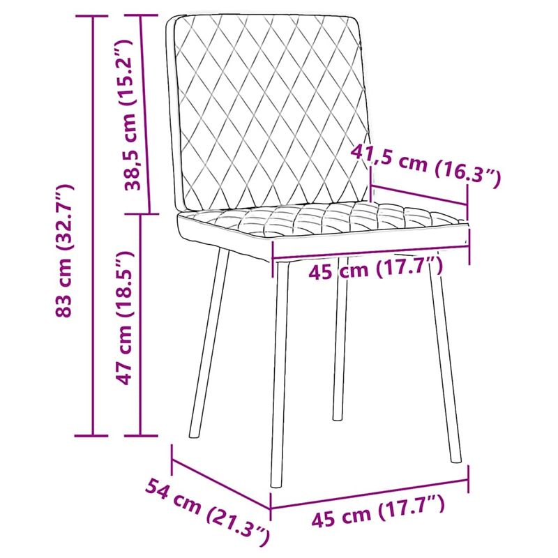 Casa si Gradina - Mobilier - Scaune si fotolii - Scaune - Scaune de bucatarie, 2 buc., gri, piele ecologica - Infinity.ro