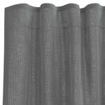 Casa si Gradina - Textile si covoare - Perdele si draperii - Perdele - Perdele voal cu bucle 2 buc Gri inchis 140x225 cm - Infinity.ro
