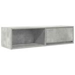 Casa si Gradina - Mobilier - Comode si corpuri - Comode - Comoda TV, gri beton, 100x31x25,5 cm, lemn prelucrat - Infinity.ro