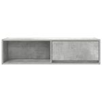 Casa si Gradina - Mobilier - Comode si corpuri - Comode - Comoda TV, gri beton, 100x31x25,5 cm, lemn prelucrat - Infinity.ro