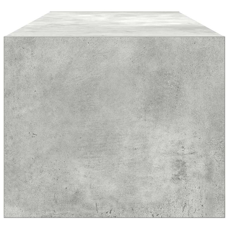 Casa si Gradina - Mobilier - Comode si corpuri - Comode - Comoda TV, gri beton, 100x31x25,5 cm, lemn prelucrat - Infinity.ro