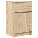 Casa si Gradina - Mobilier - Comode si corpuri - Noptiere - Noptiera, stejar sonoma, 39x35x65 cm, lemn compozit - Infinity.ro