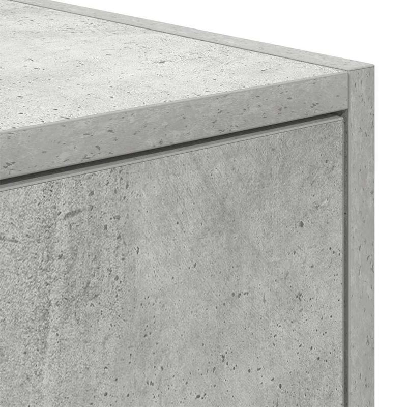 Casa si Gradina - Mobilier - Comode si corpuri - Comode - Comoda TV, gri beton, 100x31x25,5 cm, lemn prelucrat - Infinity.ro